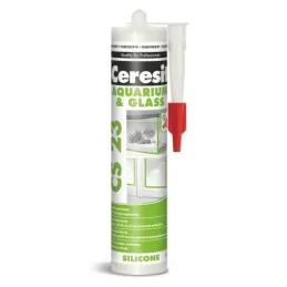 Silikon za steklo CERESIT CS23 / prozoren