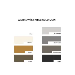 Lepilo za delovne plošče Color Joint CJ002 / Kremna