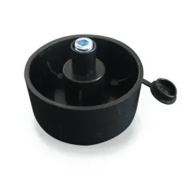 Plastična nogica 27 mm / Črna