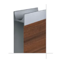 Profilni ročaj za vrezovanje DENVER / aluminij