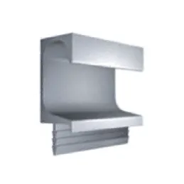 Vgradni ročajni profil MONACO / aluminij