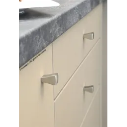 Ročaj AUDIO gumb / brušen nikel