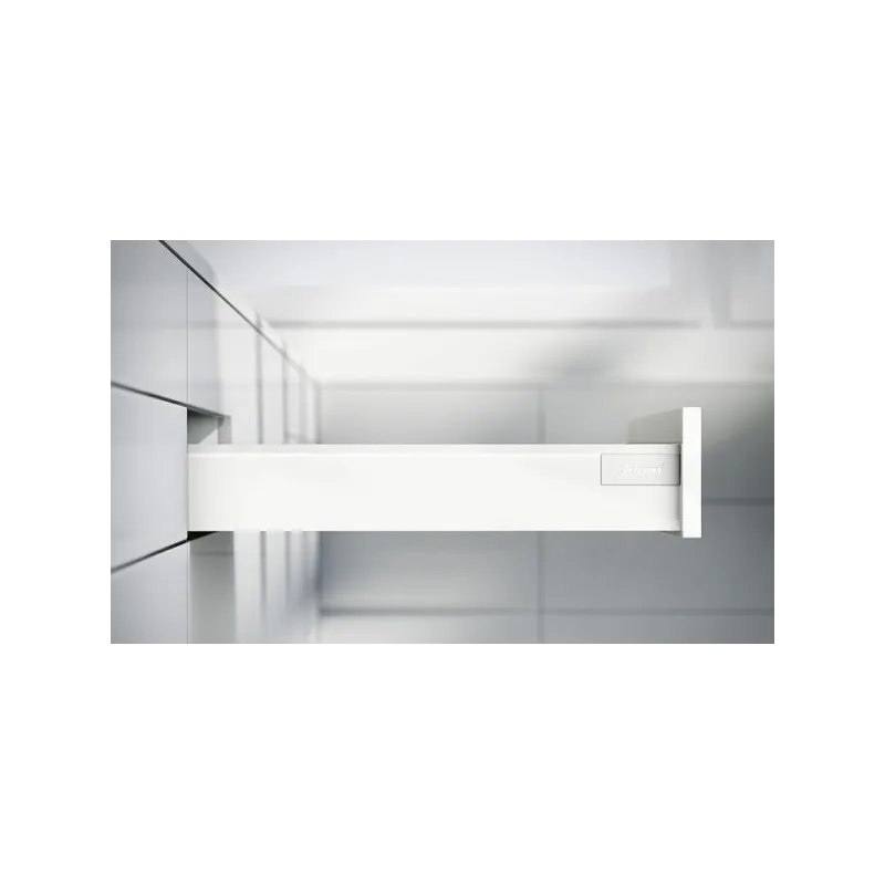 Kuhinjski predalnik BLUM – Antarobox »M« TIP-ON BLUMOTION / Bela