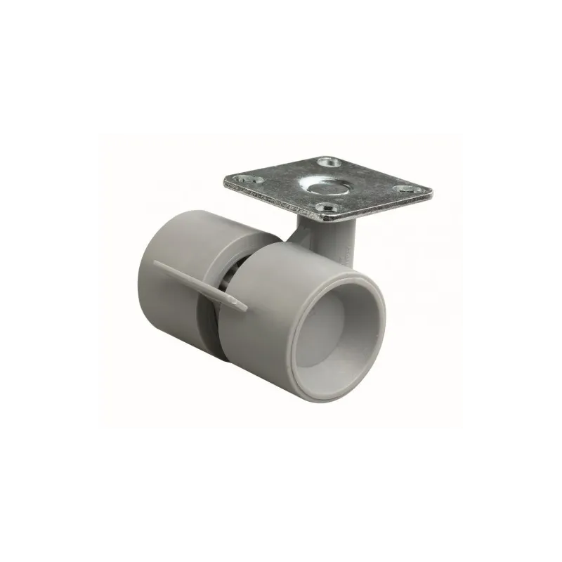 Dizajnersko kolesce z zavoro SPEED 40 mm / Siva