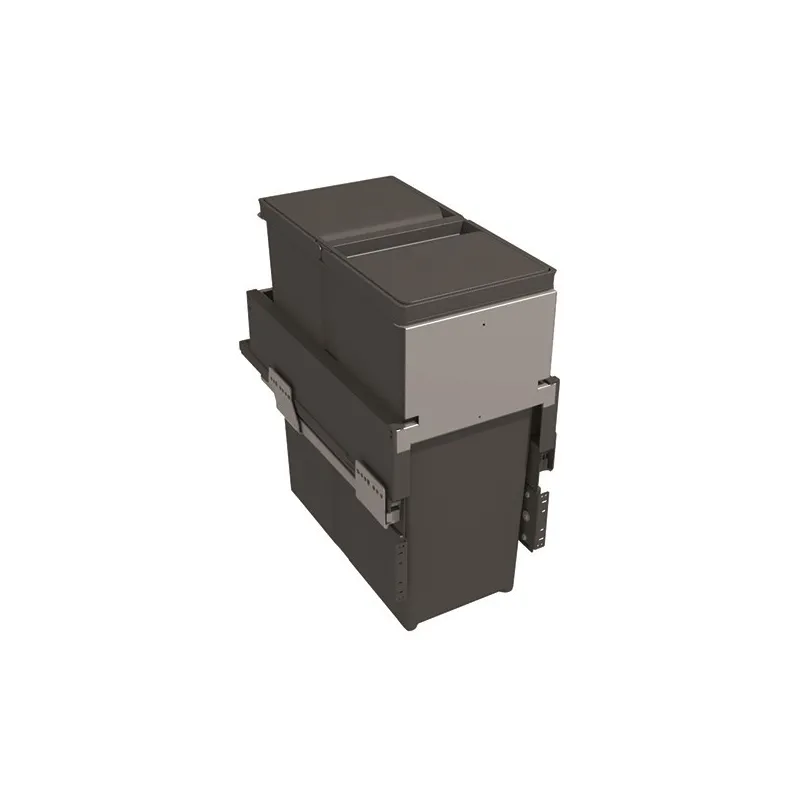 Izvlečni koš za odpadke 300 mm – 1 × 40 l / antracit