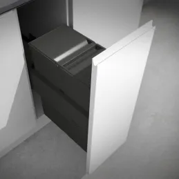 Izvlečni koš za odpadke 300 mm – 1 × 40 l / antracit