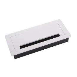 Prehod za kable LUXURY z dušenjem 200 mm / mat bela