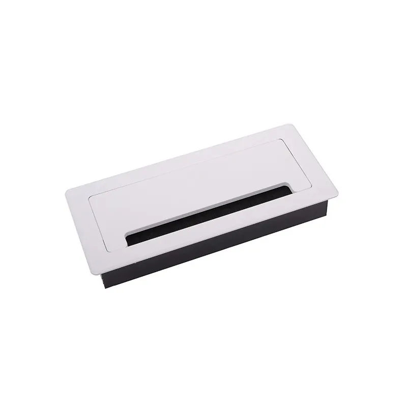 Prehod za kable LUXURY z dušenjem 200 mm / mat bela