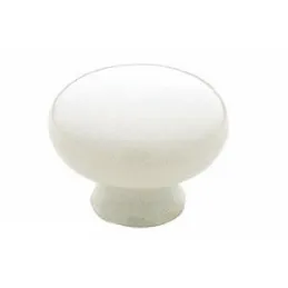 Gumb PORCELO / Bel porcelan