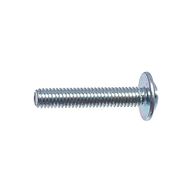 Skrutky k úchytkám M4 / Biely zinok - 10ks