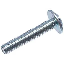 Skrutky k úchytkám M4 / Biely zinok - 10ks