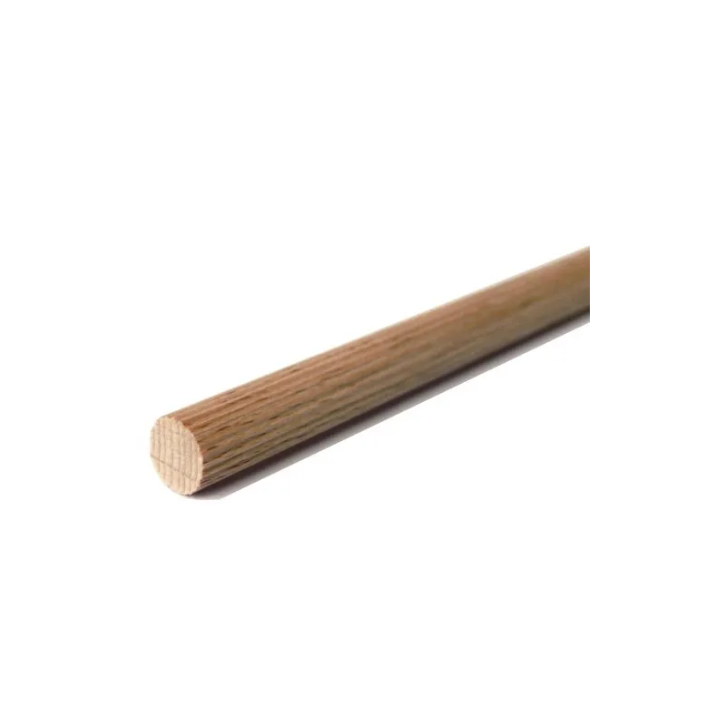 Rebrasta lesena palica 1000 mm – bukev