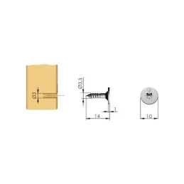 Vijačni magnet K-LOCK / antracit