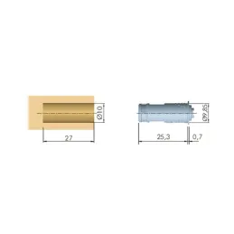 Vijačni magnet K-LOCK / Bela