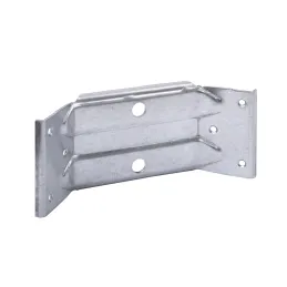 Kotna spojka za mizo 66 mm / Beli cink