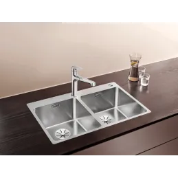 Pomivalno korito iz nerjavnega jekla Blanco ANDANO 500-IF/A / PushControl