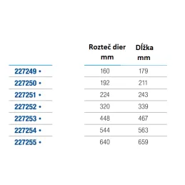 Ročaj VALEO / Bela sijajna
