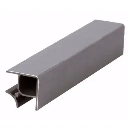 Kotni spojnik za kuhinjski podstavek 90° / Brušen aluminij