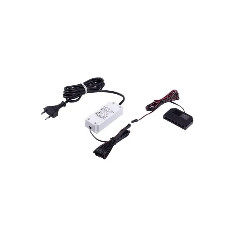 LED transformator (omrežni adapter) 12 V MINI / z izhodnimi priključki