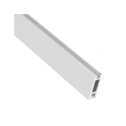 Obešalna palica SLIM za LED-trak s pokrovčkom / Aluminij