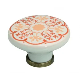 Gumb PIERR / Cvetlični porcelan