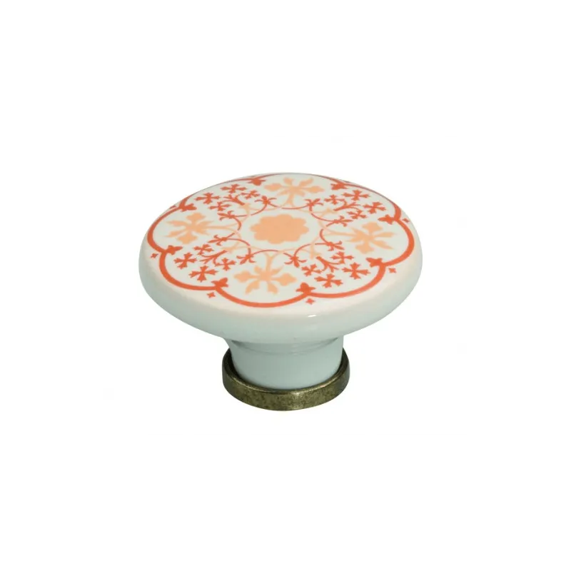 Gumb PIERR / Cvetlični porcelan
