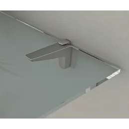 Nosilec za polico VERDES GLASS / Siva – par