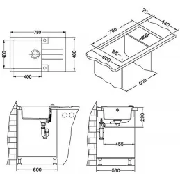 Granitno korito Alveus ROCK 130