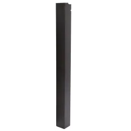 Mizna noga QUADRA 60x60 / Mat črna