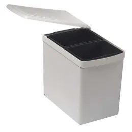 Koš za odpadke za na vrata 16 l / bel