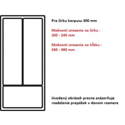 Jedilni omarica BORNEO / Črna