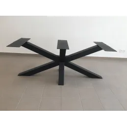 Namizna konstrukcija SICILIA / Mat črna