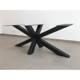 Namizna konstrukcija SICILIA / Mat črna