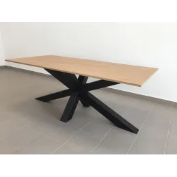 Namizna konstrukcija SICILIA / Mat črna