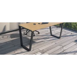 Namizni nogi KALABRIA U črni / par