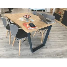 Namizni nogi KALABRIA U črni / par