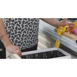 Izvlečni koš za odpadke INTERBIN 600 / Siv