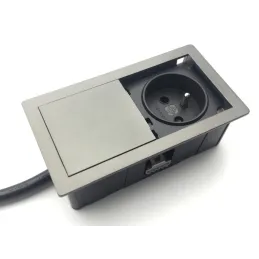Električna vtičnica VersaHit Mono 1 x 230V FRENCH / kositrna