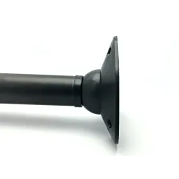 Nastavljiva namizna noga CUBIC / Mat črna