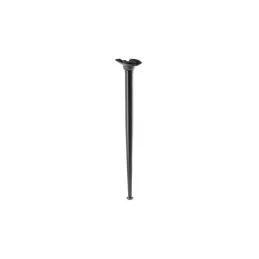Nastavljiva namizna noga CUBIC / Mat črna